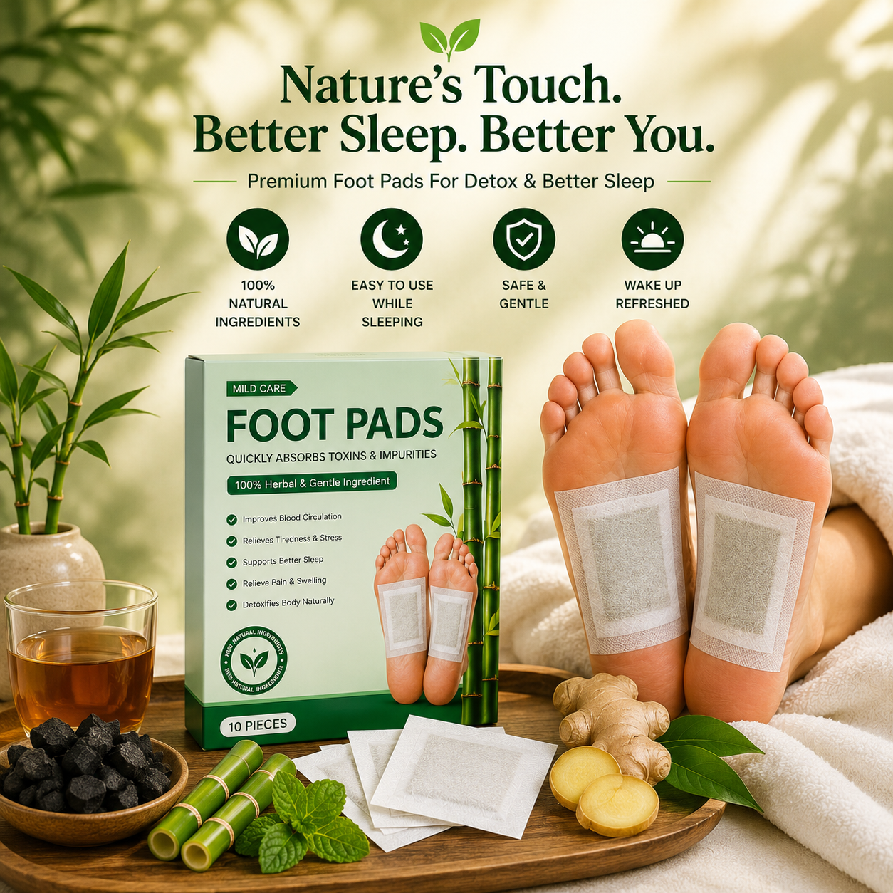 Premium Detox Foot Patches(Pack of 20)