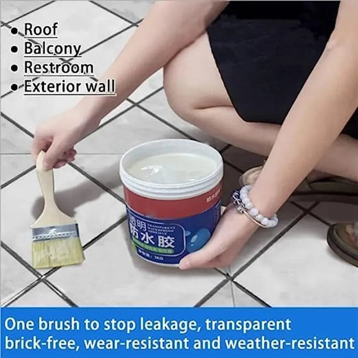 LeakShield™ Premium Waterproof Crack Sealant Gel