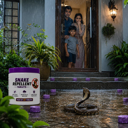 SnakeShield™ Premium Snake Repellent Tablets (Pack of 32)