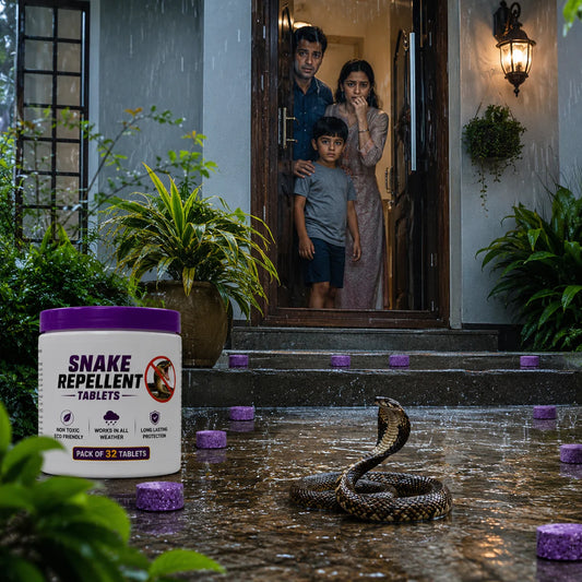 SnakeShield™ Premium Snake Repellent Tablets (Pack of 32)